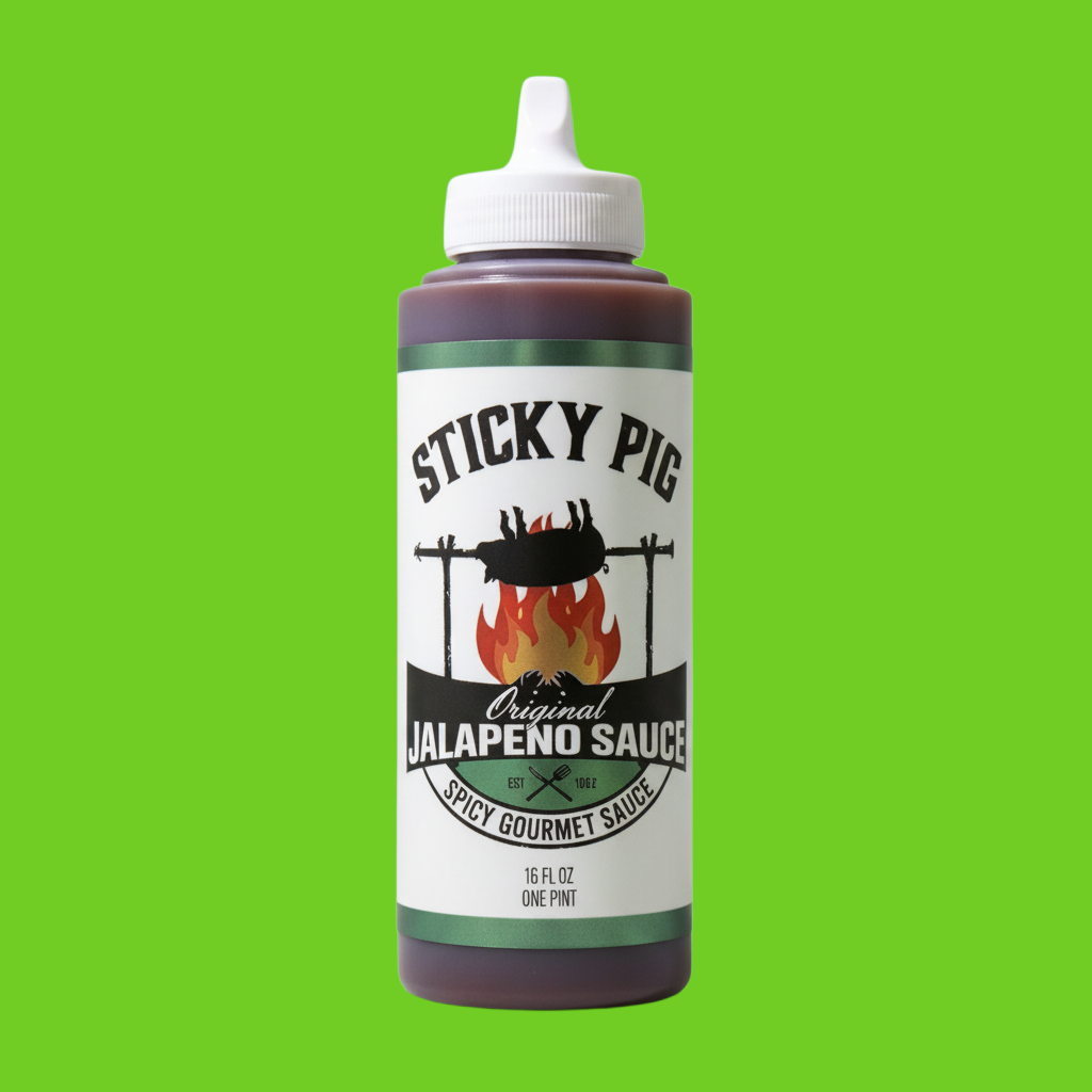Sticky Pig BBQ Jalapeno Sauce